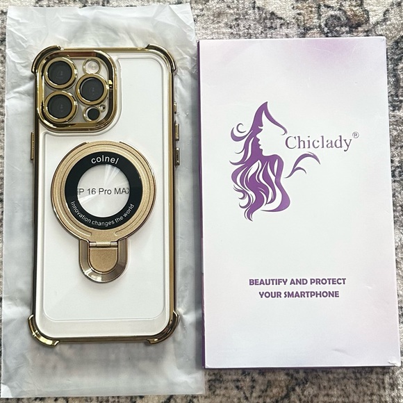 Other - iPhone 16 Pro Max Phone Case - Gold